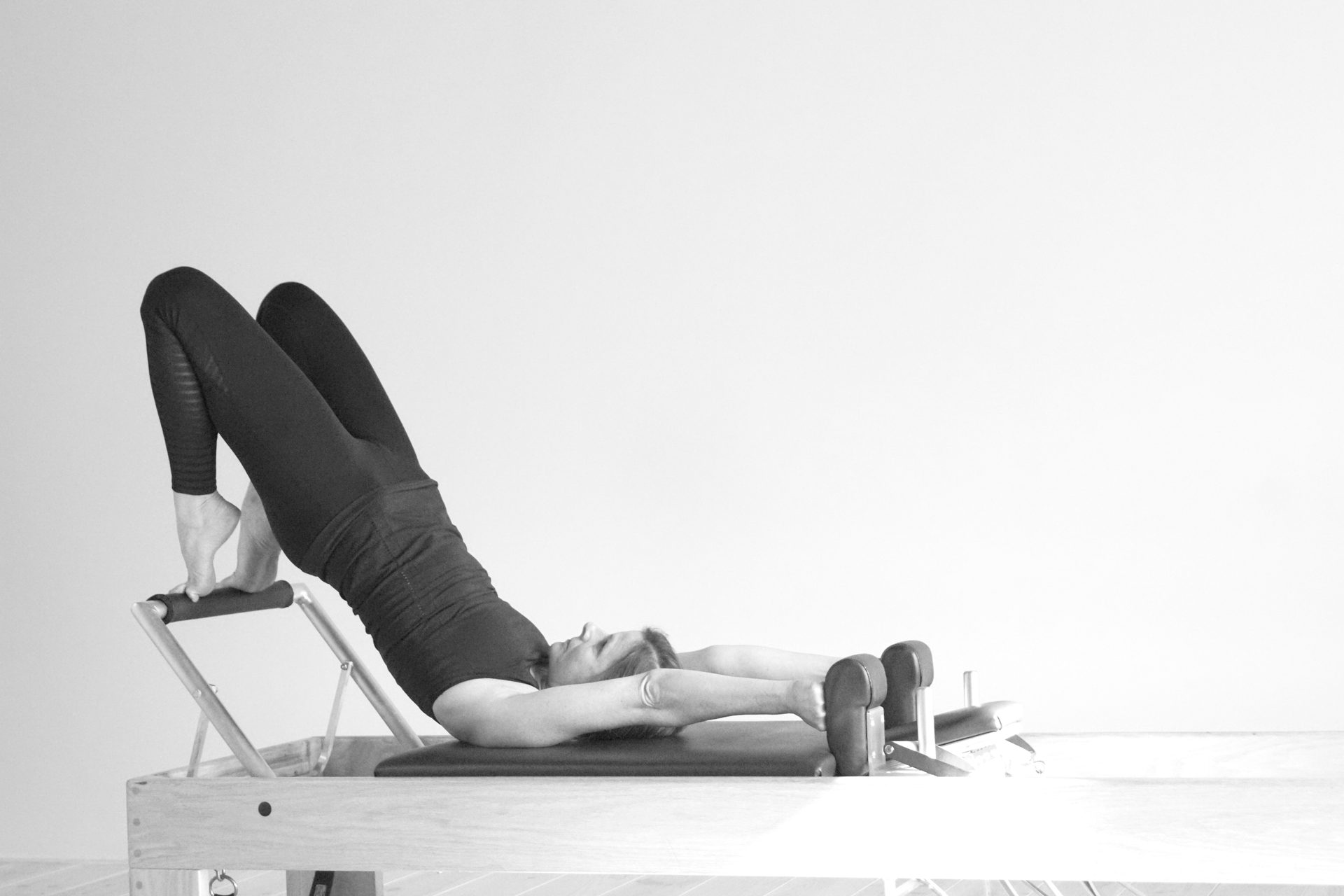 Reformer Pilates oefening — Just Pilates Woerden