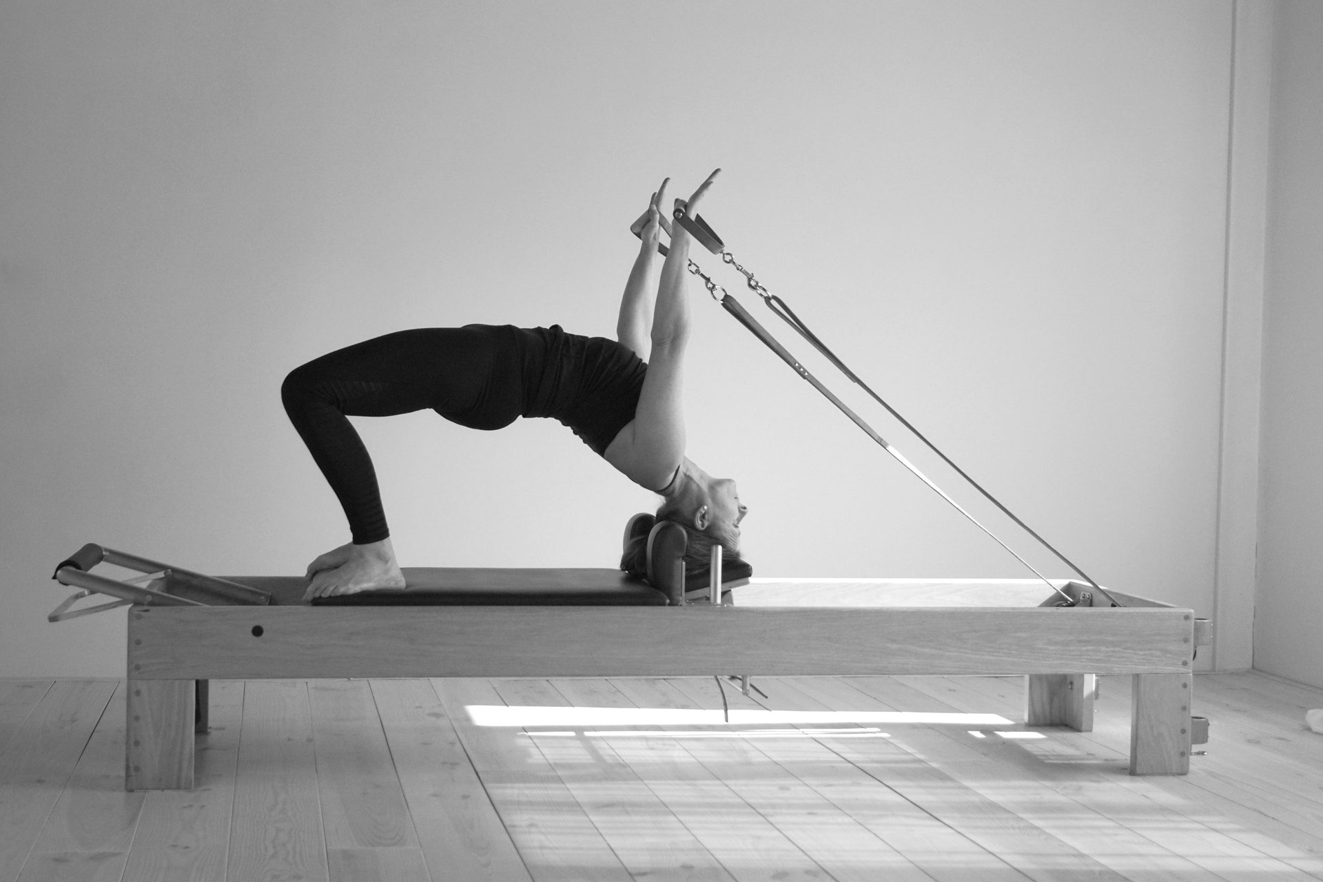 Reformer Pilates oefening — Just Pilates Woerden