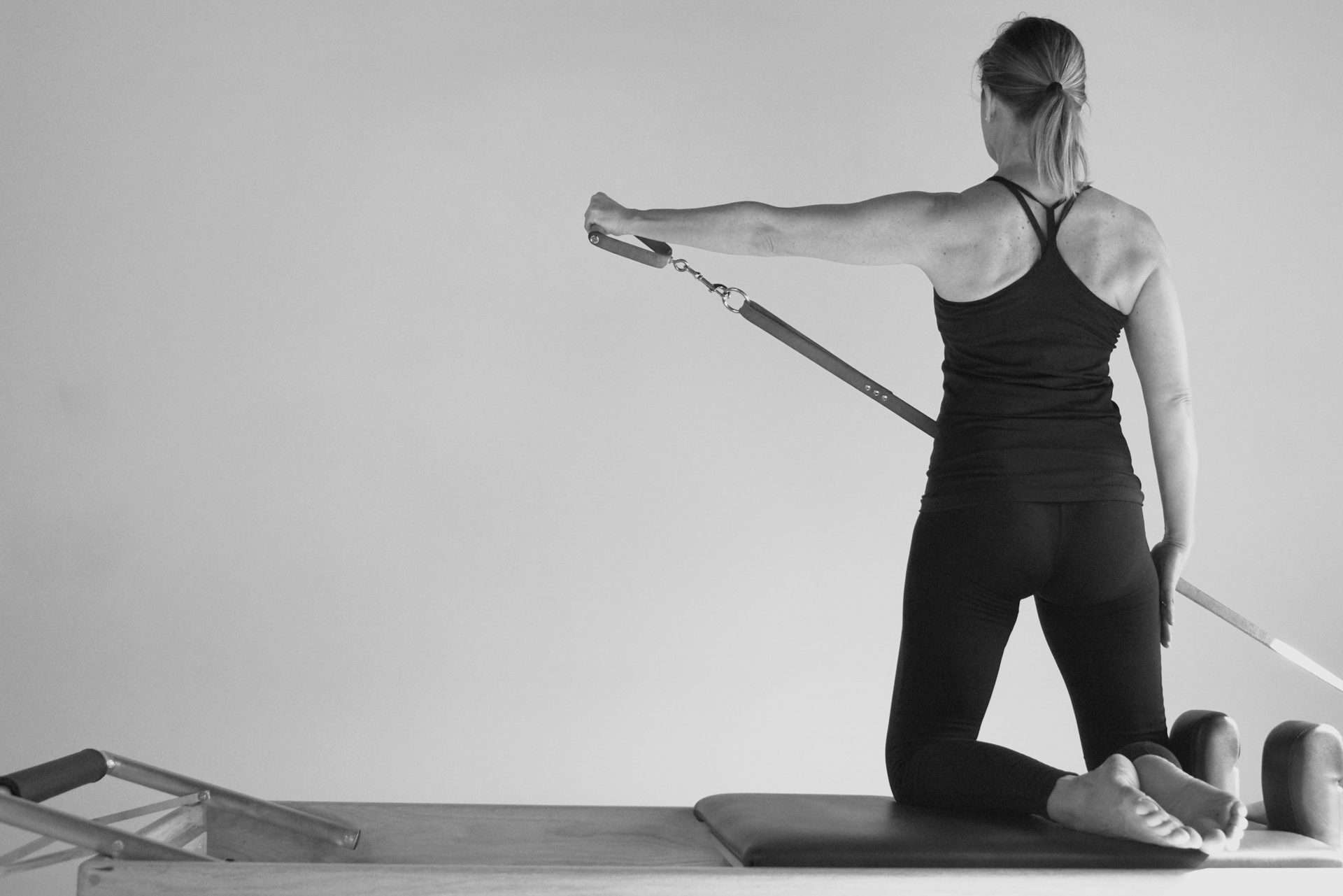 Reformer Pilates oefening — Just Pilates Woerden