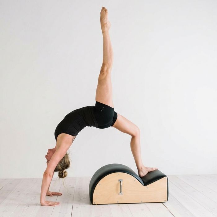 Pilates-brug op de spine corrector